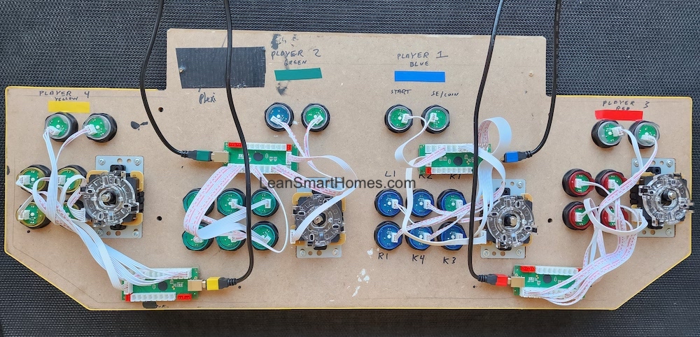 Modding Arcade1Up to Support 4 Players